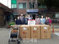 인천미추홀구 주안3동, 보행불편 어르신 보행보조차 전달