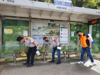 안산소방서 의용소방대, 초지동 지역 코로나19 방역 철저