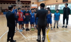 인천 계양구 의원, 윤덕주 배 제32회 연맹회장기 전국 초등학교 농구 대회 참가 선수 격려