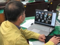 이항진 여주시장, 비대면 영상회의로 산북면 이장단과 간담회 가져