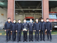 인천 계양소방서장, 소방의 날 방문 기념식 열어