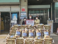인천 연수구 옥련1동 선목교회, 사랑의 쌀 1,000Kg 기탁