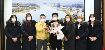 여주시 떠나는 백웅기 양궁부 감독 퇴임식 열려