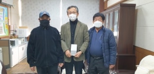 대한노인회 연천군지회 훈훈한 장학금 전달