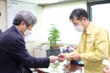 바이오플러스(주), 경기도에 덴탈마스크 30만장 기증