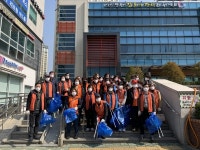 김포시 풍무동 통장단협의회, 지난 10일 사각지대 환경정비 실시