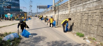길상면 농가주부모임, 주요 도로변 환경정화 활동 실시