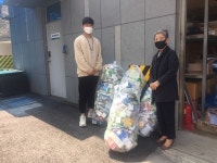 안성시 대덕면 유안아파트 주민들, 폐종이팩 교환 실천