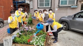 광주시 경안동 행복마을관리소, 골목정원 조성