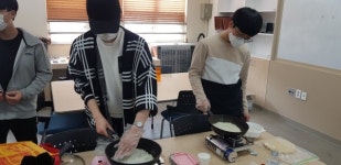 인천상정고등학교 봉사동아리, 누룽지만들기로 따뜻한 한 끼 나눔 실천