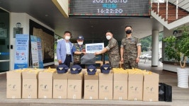 공군 제8145부대, 호국보훈의 달을 기념해 양평군 옥천면에 후원물품 전달