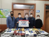㈜서해종합건설, 쌀 3,600kg 옥련2동 전달