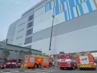 인천중부소방서, 현산 물류센터 고위험대상물 현지적응훈련