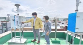 수도권대기환경청장, 장마철 집중호우 대비 대기오염측정소 및 환경기초시설 현장점검