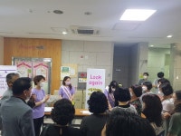공도읍 주민자치위원회, 승두천 아름답게 꾸미기 활성화방안 모색 및 보라데이 행사 참여