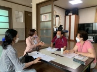 양서면, 2021년 경로당 순회 지도 점검 실시