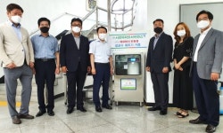 서린바이오, 남양주시에 친환경 살균소독수 제조장치(에코트리)기증