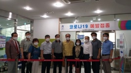 평택시 서정동 9개단체협의회, 송탄보건소 직원들에게 간식 전달