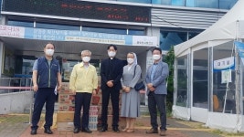 천주교 동두천성당, 코로나19 대응 동두천시보건소 위문품 전달