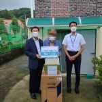 동두천시노인복지관, 지난 25일 시원한 여름나기를 위한 제습기 및 선풍기 지원