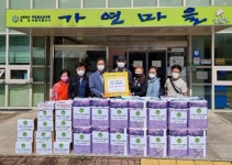 부천 이웃사랑회, 김포 가연마을에 생필품 전달