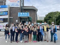 평택시 통복동 주민자치위, 가을맞이 통복천 대청소