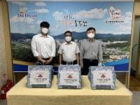 글로벌 C&C 어린이집 주순이 원장, 동두천시 보산동에 이웃돕기 후원물품 전달
