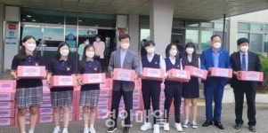 숭덕여중·고교, 만수2동 취약계층을 위한 나눔 실천