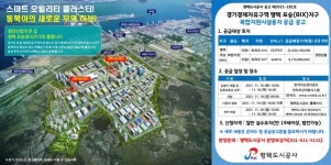 평택의 물류허브! 스마트 모빌리티 클러스터! 경기경제자유구역 평택 포승(BIX)지구 복합지원시설용지 공급