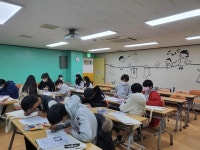 인천동구청소년수련관 방과후아카데미, 손끝으로 전하는 HYO 어르신들께 봉사활동