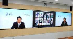 백군기 시장, 단국대 교양학부 명사초청세미나비대면 강연서 조언