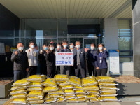 도드람농장, 일죽면에 이웃돕기 쌀 기부