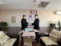 강화군 삼산면, 관내 3개교에 방역물품 전달