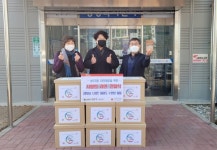 송도5동, 경희대 스마트 태권도 수련생 일동 라면 기탁