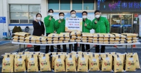 여흥동 새마을지도자협의회, 이웃돕기 성품 기탁