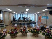 이천시 관고동, 카네이션 꽃바구니 만들기 프로그램 진행
