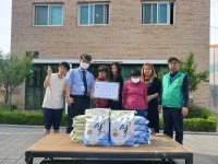 양주시 새마을, 나루터 공동체에 사랑의 쌀 후원
