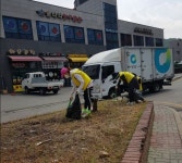 남양주시 오남중학교 학부모회, 지난 13일 오남천 에코플로깅 실시