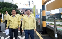 김동근 의정부시장, 수해 위험요소 현장 점검