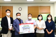 씨엠바이오헬스, 연수구 경로당에 살균소독제 기부