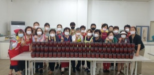 장수서창동, 전통 고추장 담가 취약계층에 전달