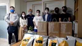 인천서구킥복싱협회, 마전장애인공동생활가정에 후원금과 물품 전달