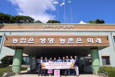 (사)전국한우협회 양주시지부, 양주시 농업기술센터에 한우 불고기 전달