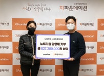 ㈜뉴트리원, 지파운데이션 통해 미혼모 가정을 위한 건강기능식품 기부