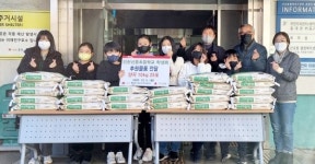 인천 신흥초등학교 학생회, 경로당에 양곡 기부