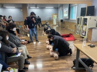 미추홀구 관교동 행정복지센터, 심폐소생술 등 응급처치 교육 펼쳐