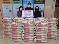 인천동산감리교회, 사랑의 백미 기부