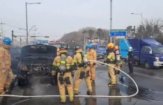 인천검단소방서, 백석동 차량화재 진압
