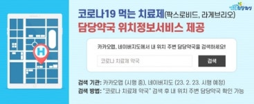 화성시, 코로나19 확진자 먹는 치료제 담당약국 확대 운영