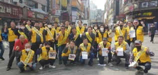 광명시, 개학기 맞아 광명시옥외광고협회와 합동 불법광고물 일제 정비 실시